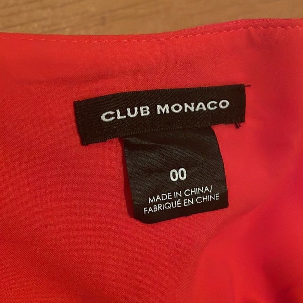 𝅺❤️ Club Monaco Geovanna Wrap Dress - 00/XXS​ - Picture 5 of 5